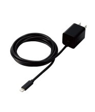 エレコム MPA-ACLP05BK USB  充電器 PD 対応 20W ライトニングケーブル 一体型 1.5m ブラック MPAACLP05BK|パソコン|ジョーワ