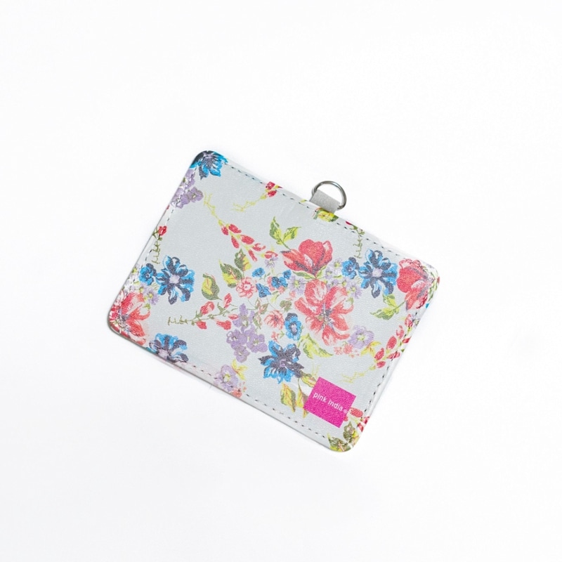 IDパスケース（ストラップ付）／pink india