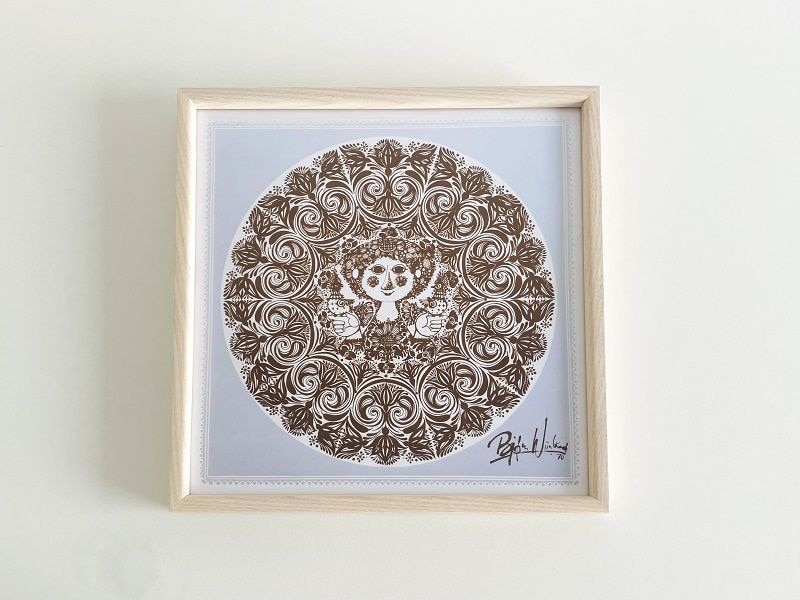 ヴィンブラッドアートファイエンス（ブルー）／Bjørn Wiinblad