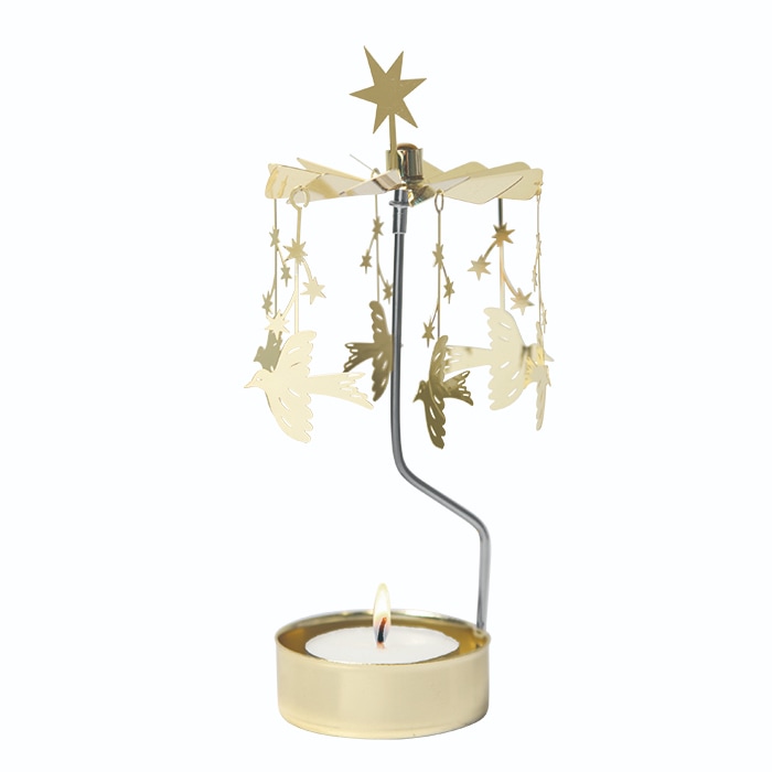 ロータリーキャンドルホルダー「スターリング」／Pluto Design