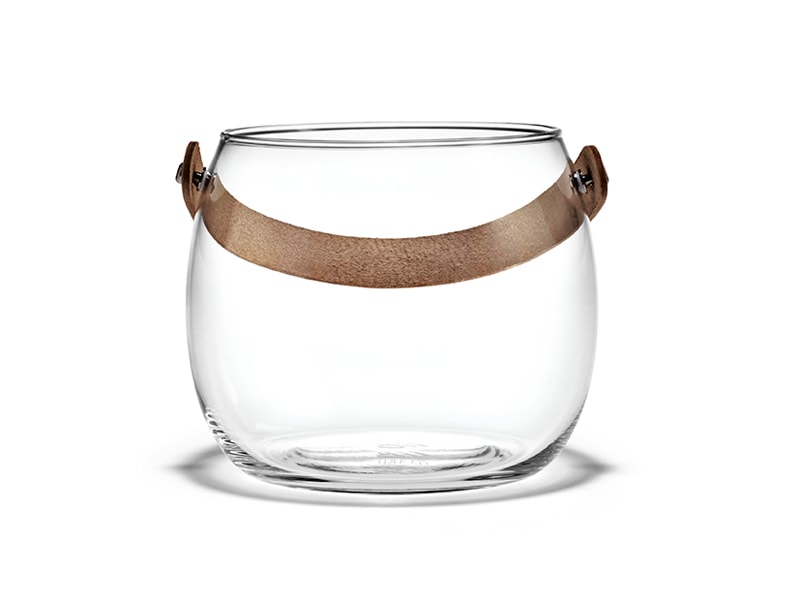 DESIGN WITH LIGHT　ポット（クリア） H12cm／HOLMEGAARD