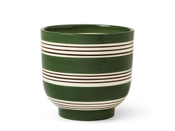 オマジオ ヌオヴォ フラワーポット　グリーン　（15cm）／KÄHLER