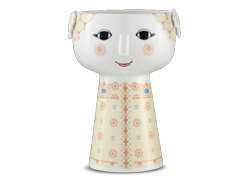 エヴァ　フラワーベース　ソフトイエロー