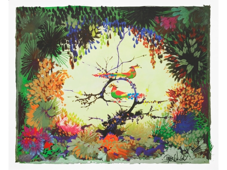 ヴィンブラッドアートファイエンス（ブルー）／Bjørn Wiinblad