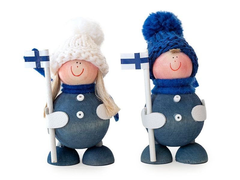 トントゥ Finnish flag / Kewin