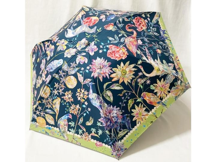 【12の花言葉】折り畳み日傘（晴雨兼用）／mumea