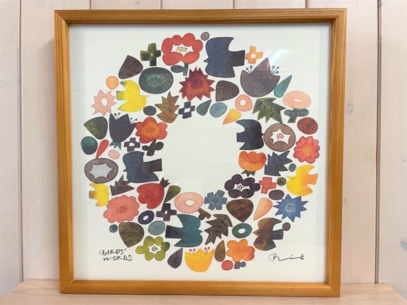 ポスター　30CM　WREATHE／BIRDS’ WORDS