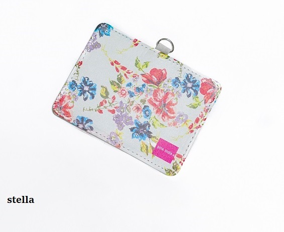 IDパスケース（ストラップ付）／pink india