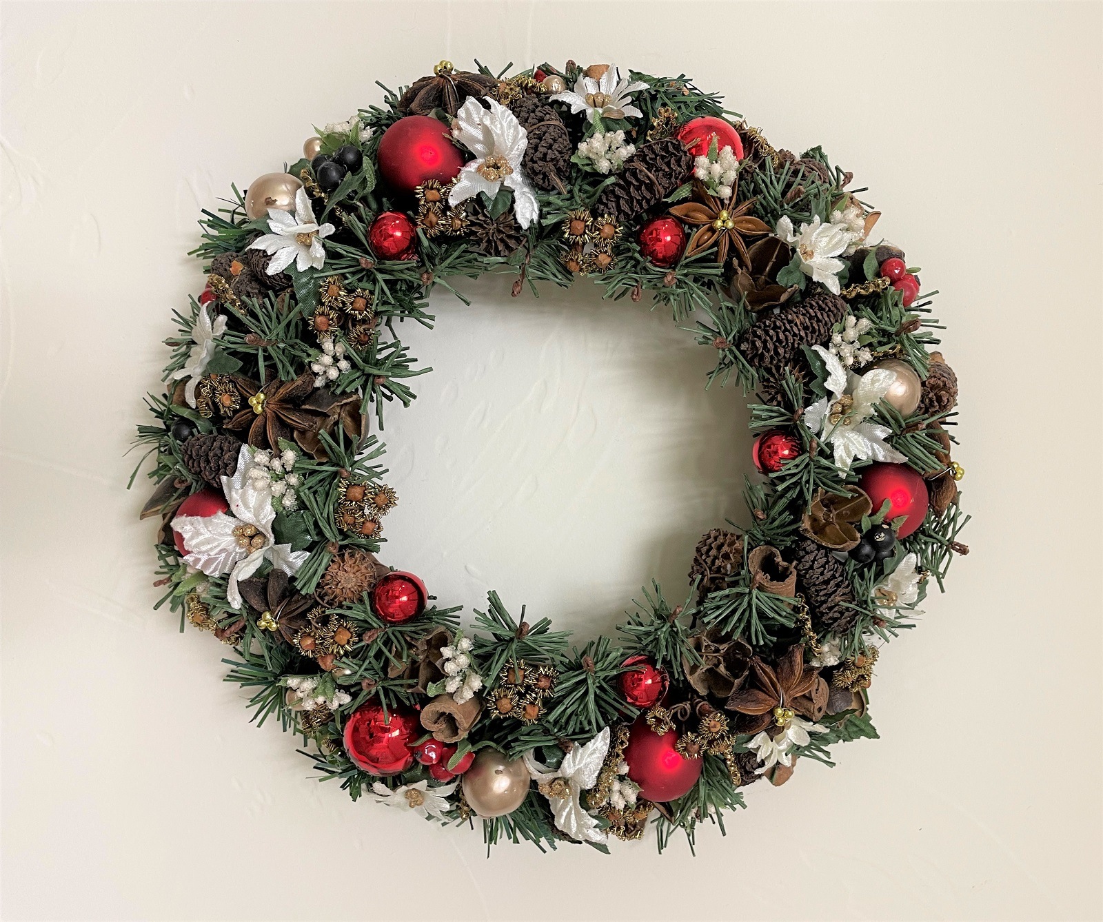 もみの枝リース／Rasp