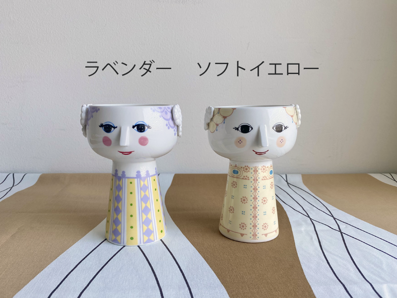 エヴァ　フラワーベース　ラベンダー