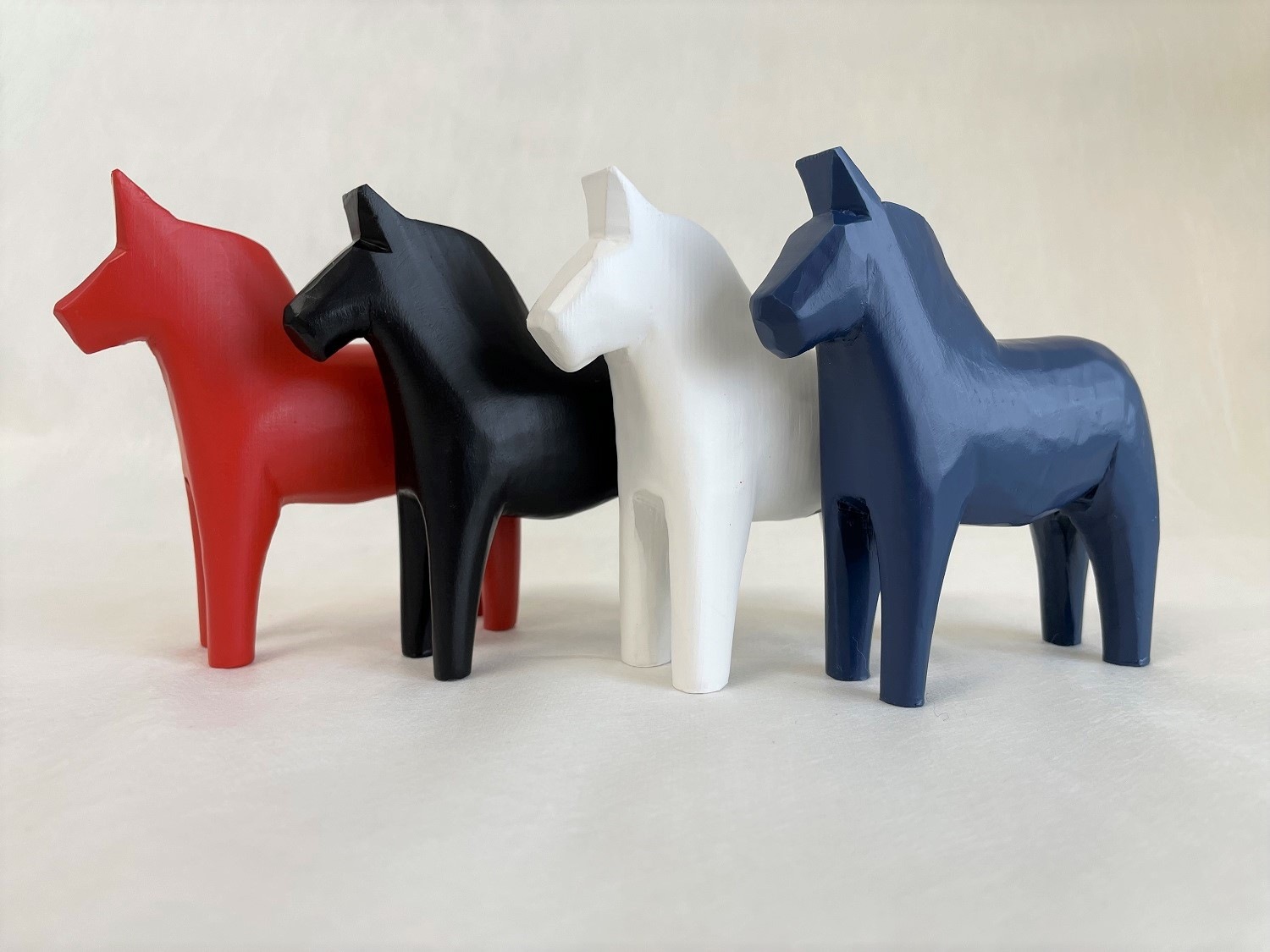 ダーラナホース　無地（青）