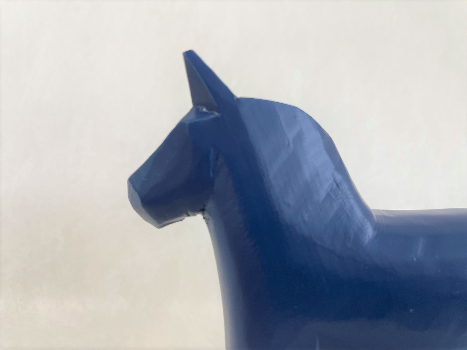 ダーラナホース　無地（青）