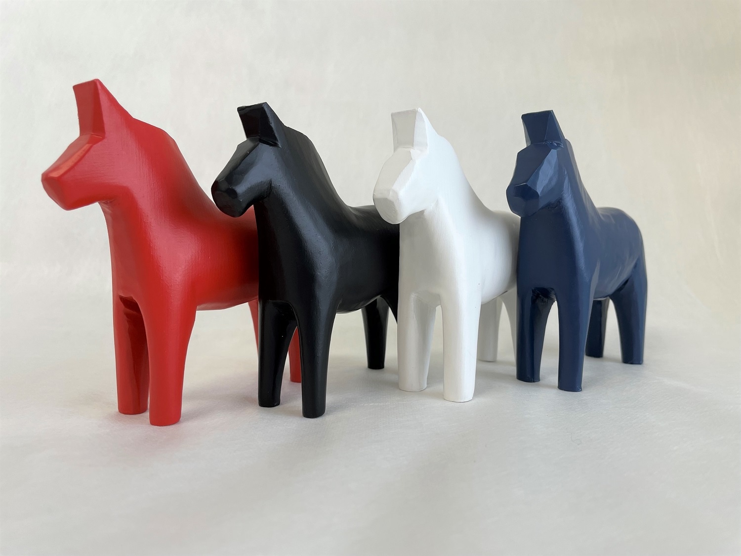 ダーラナホース ダーラナホース 無地（青） | インテリア,ダーラナホース