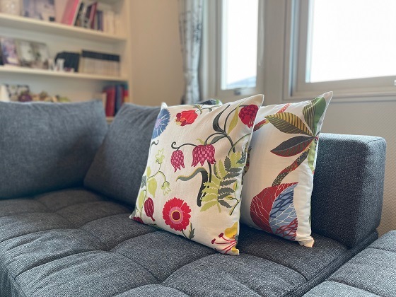 【Clarafina　クララフィーナ】クッションカバー/Boras　