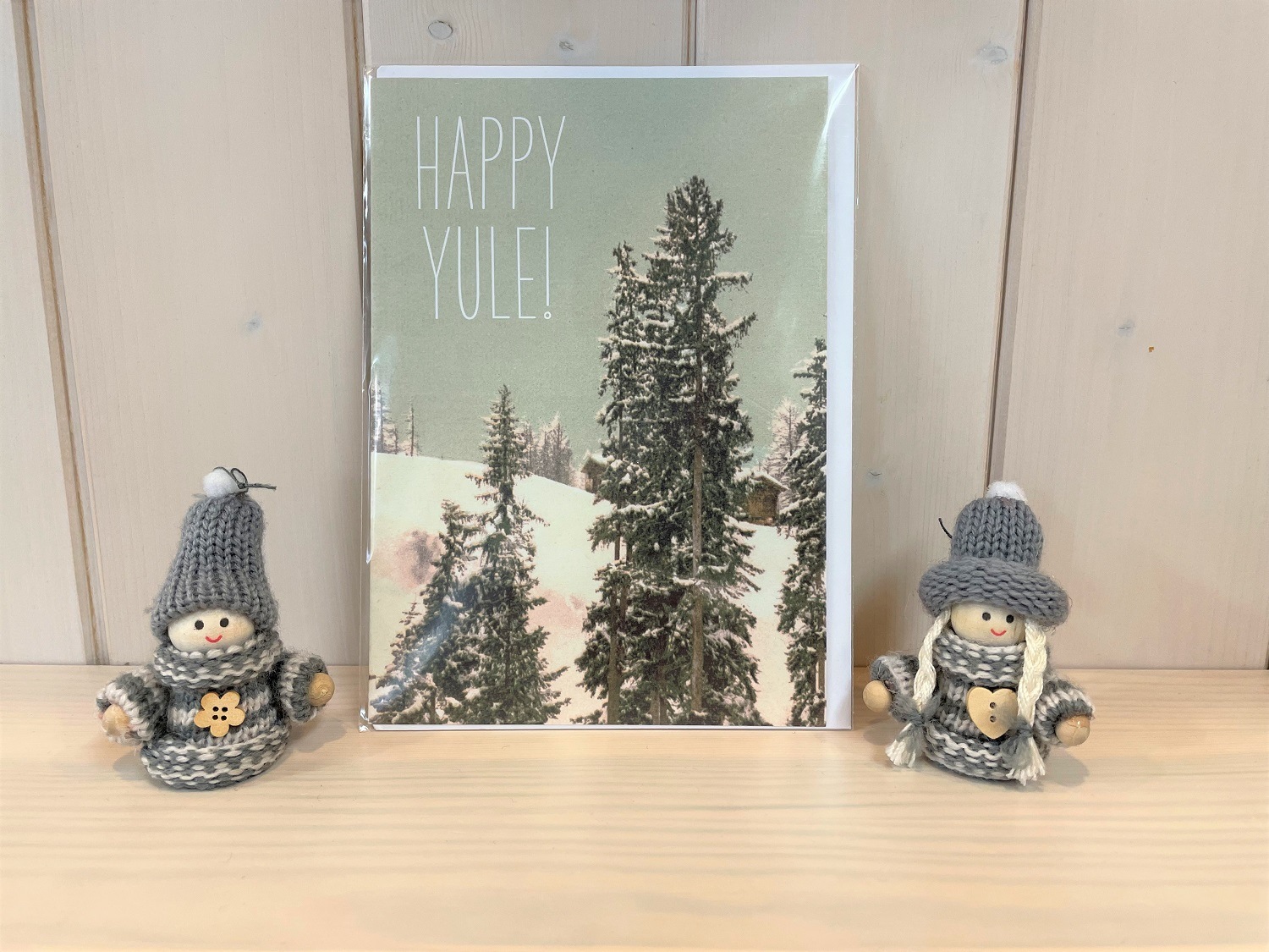 クリスマスカード HAPPY YULE!／The Dybdahl co. | インテリア,アート