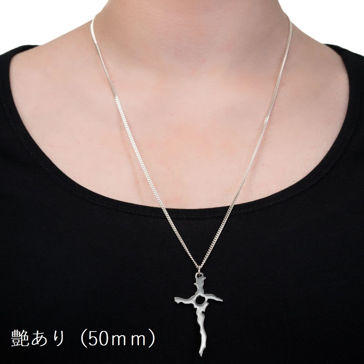 ネックレス クロス／Nikama Design
