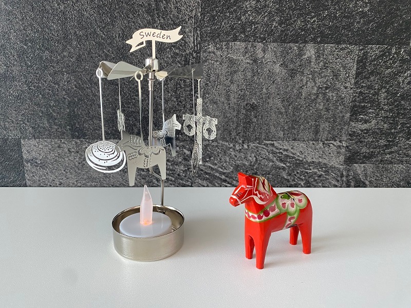 ロータリーキャンドルホルダー「ライクスウェーデン」／Pluto Design