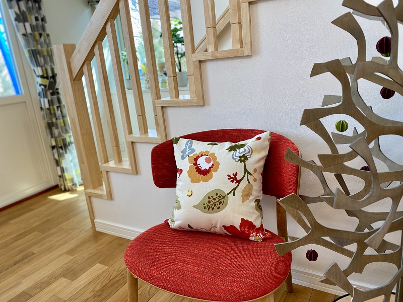 ボラスコットン カミラ クッションカバー 45cm x 45cm 2枚 ホワイト Camilla カミラ 】クッションカバー/Boras | ファブリックアイテム