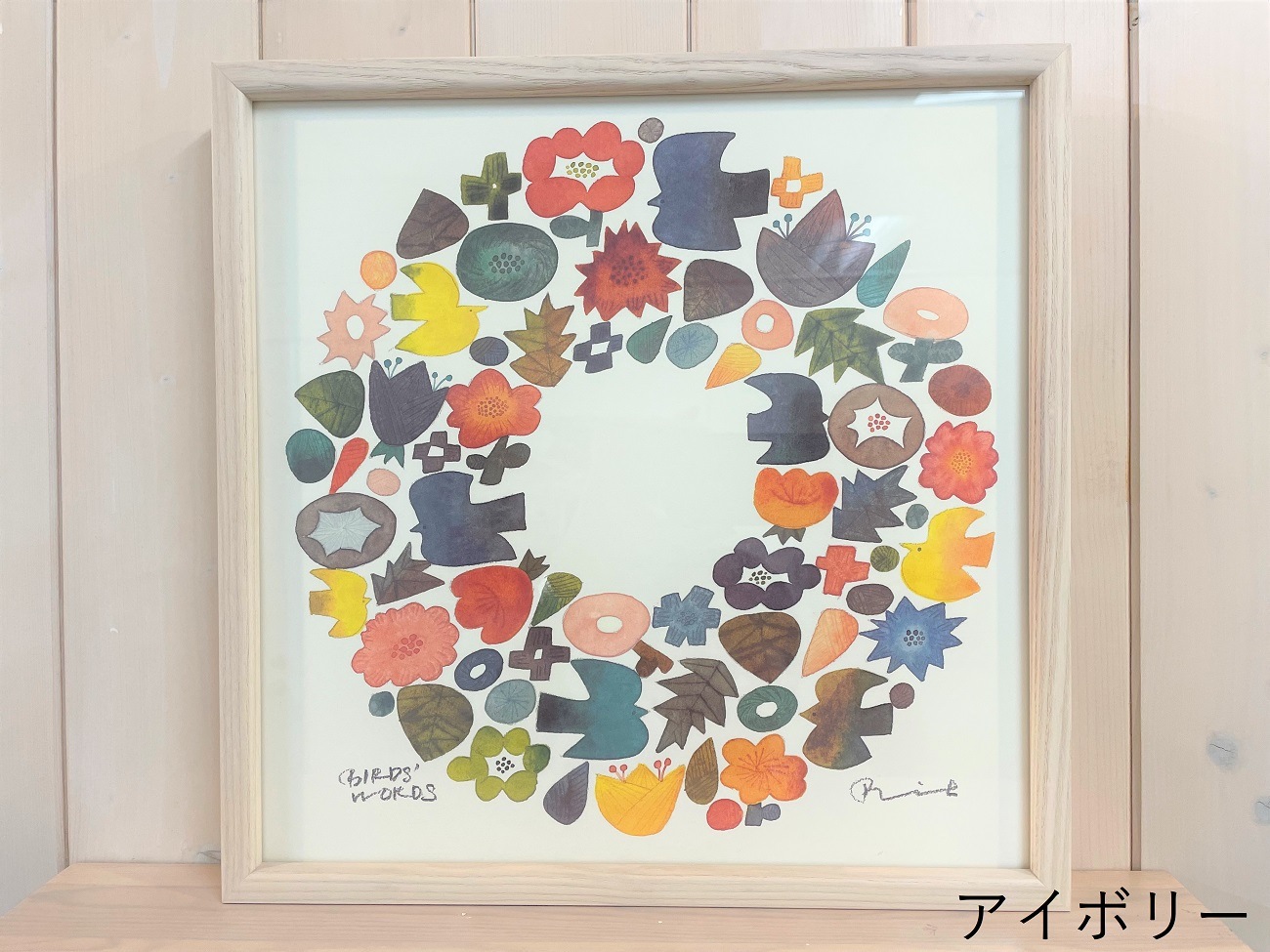 ポスター　30CM　WREATHE／BIRDS’ WORDS