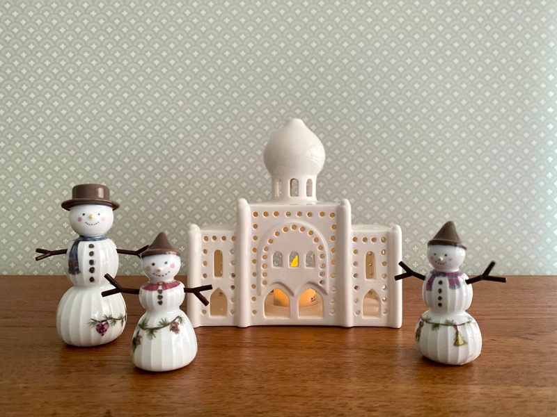 Hammershøi Christmas スノーマン／KÄHLER