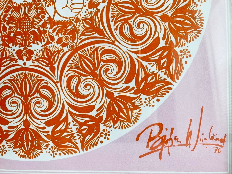 ヴィンブラッドアートファイエンス（ピンク）／Bjørn Wiinblad