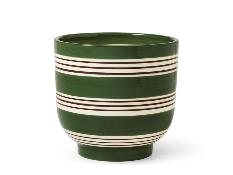 オマジオ ヌオヴォ フラワーポット　グリーン　（15cm）／KÄHLER