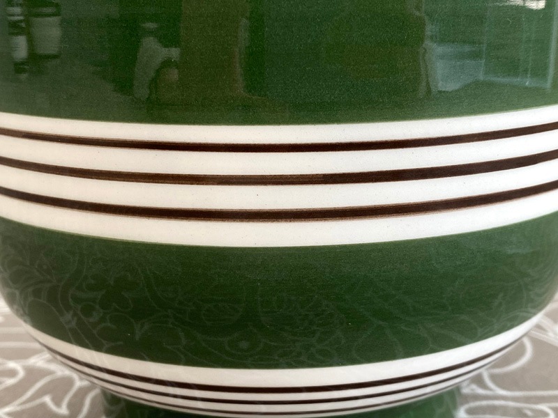 オマジオ ヌオヴォ フラワーポット　グリーン　（15cm）／KÄHLER