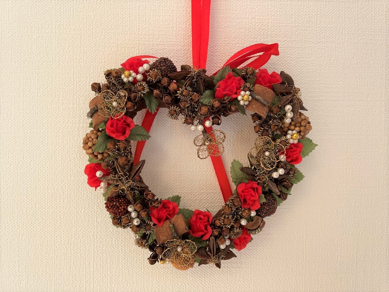 スパイスリース バラとスターアニスのハート／Rasp社 | すべての商品