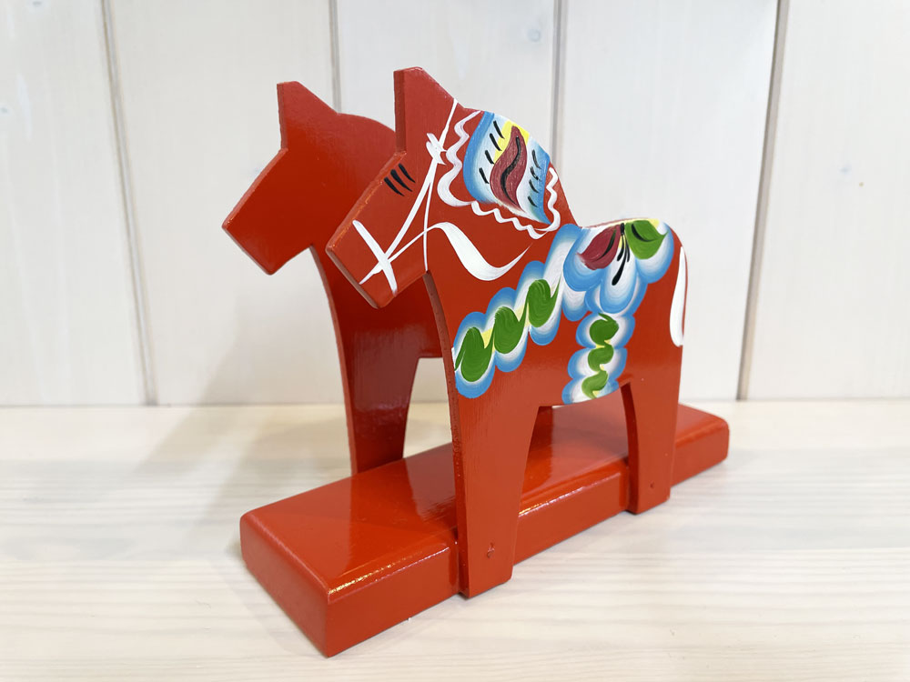 ダーラナホース柄ナプキンスタンド/NilsOlsson