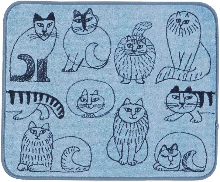 スケッチバスマット/LISA LARSON