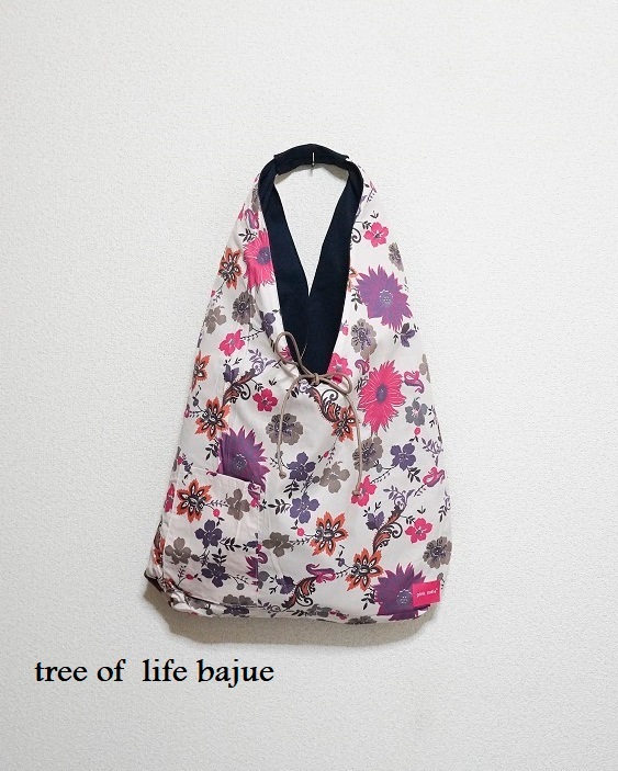 Azuma リバーシブルバッグ/pink india