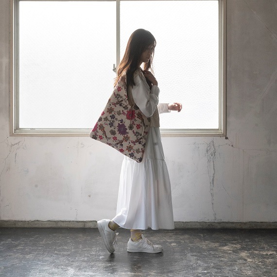 Azuma リバーシブルバッグ/pink india