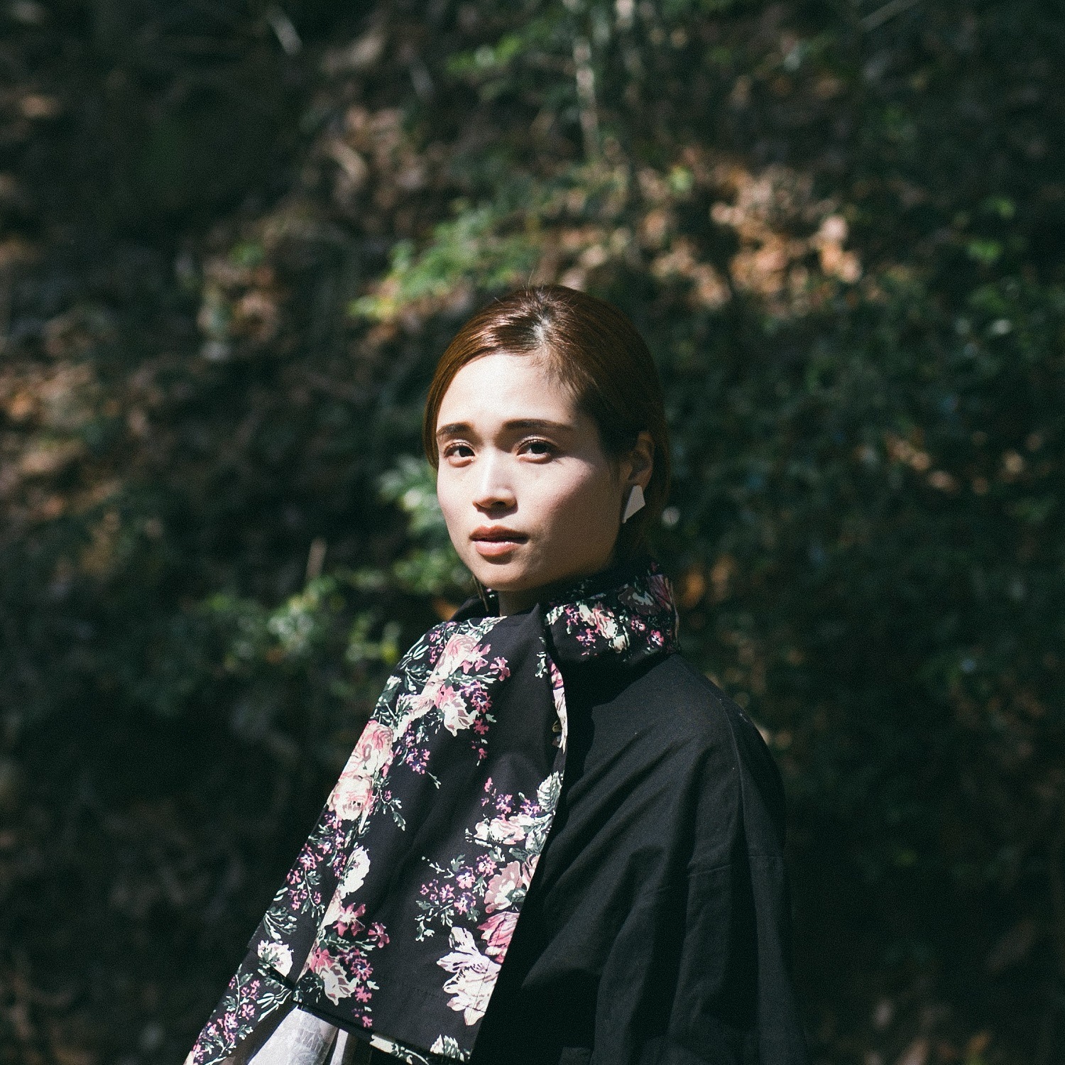 ストール／pink india