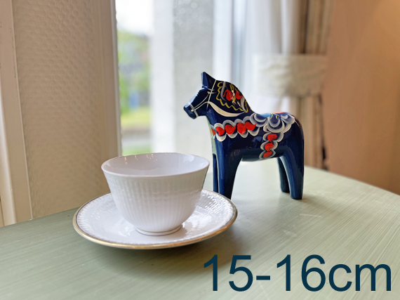 ダーラナホース（青色ベース定番柄）　誕生月：９月