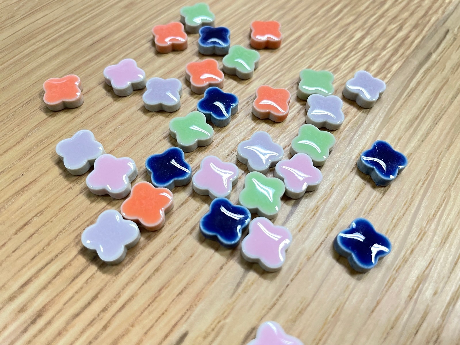 ダーラナホース柄タイル　クラフトキット