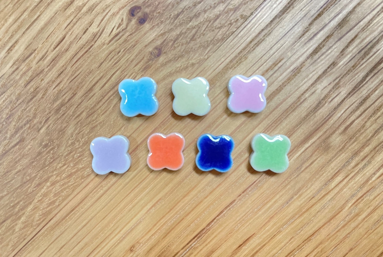 ダーラナホース柄タイル　クラフトキット