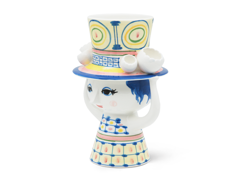 LADY WITH HAT フラワーベース　H20.5cm