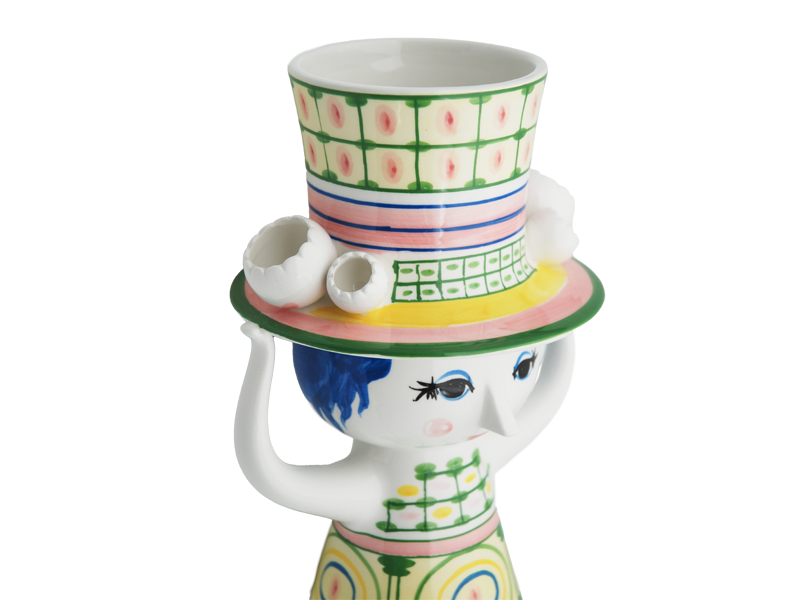 LADY WITH HAT フラワーベース　H24.5cm