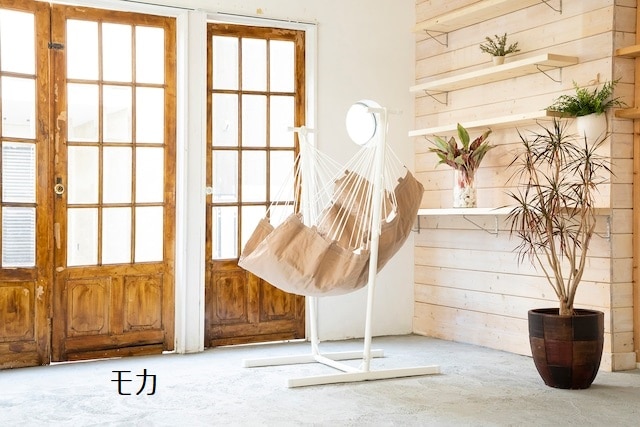 テーブル・チェア・ハンモック THE ONE HAND CHABU-DAI NATURE TONES 単品【チェアハンモック】/World Hammock | 家具,ハンモック