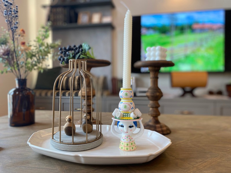 LADY WITH HAT キャンドルホルダー