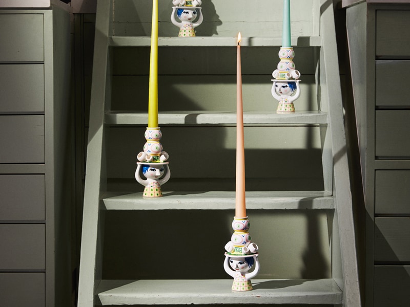 LADY WITH HAT キャンドルホルダー