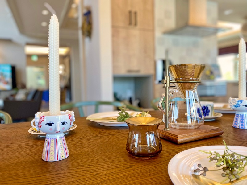 エヴァ　キャンドルホルダー　ラベンダー