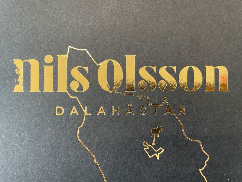 【世界で限定200体！】Nils Olsson 2026 Special ダーラナホース（ブルーベリーリース）NO.71