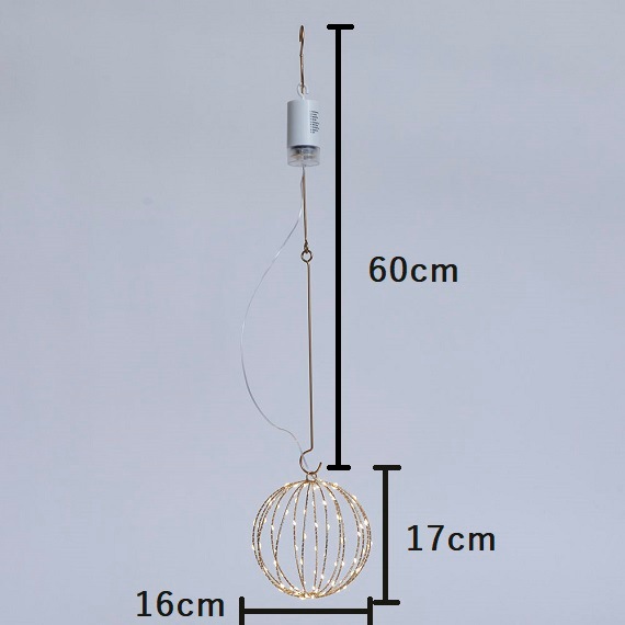 ＬＥＤライト フレームワーク ハンギング　ＢＡＬＬ