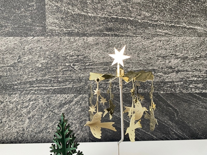 ロータリーキャンドルホルダー「スターリング」／Pluto Design