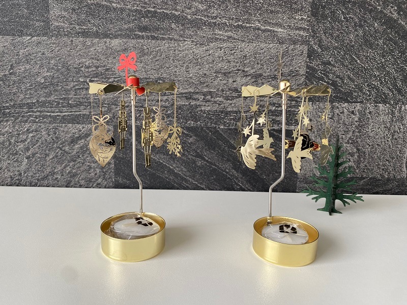 ロータリーキャンドルホルダー「スターリング」／Pluto Design