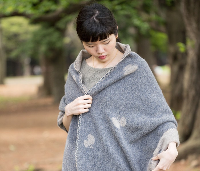 クリッパン×ミナペルホネン ストール choucho 楽天市場】KLIPPAN（クリッパン）×mina perhonen（ミナ