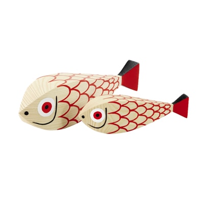 Wooden Dolls Mother Fish & Child （ウッデンドール マザーフィッシュ