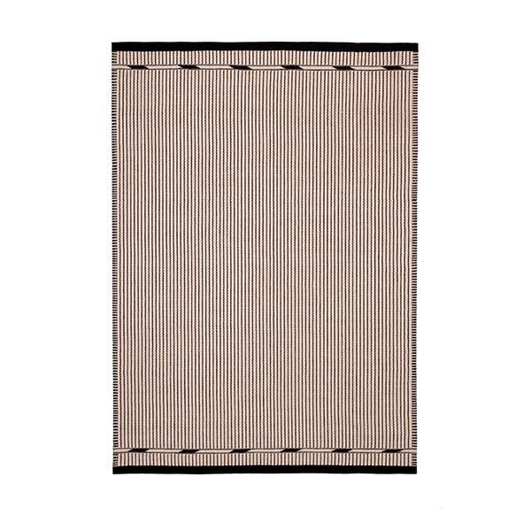 ڥݥ5ܡVIBEKE KLINT RUG VK-3WHITE/BLACK