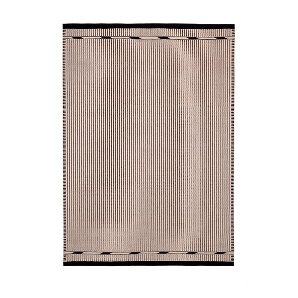 VIBEKE KLINT RUG VK-3WHITE/BLACK